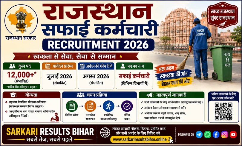 rajasthan safai karamchari recruitment 2026